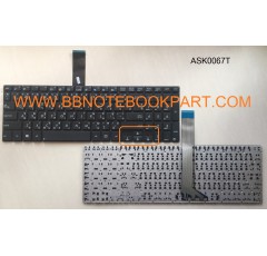 Asus Keyboard คีย์บอร์ด K551 K551L K551LA K551LB K551LN S551 S551L S551LA ภาษาไทย อังกฤษ